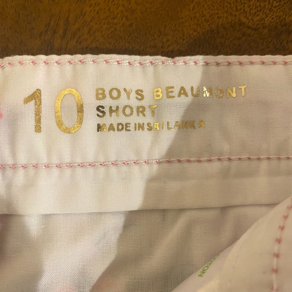 Lilly Pulitzer - Boys Beaumont Short Size 10 (new) - Picture 4 of 4